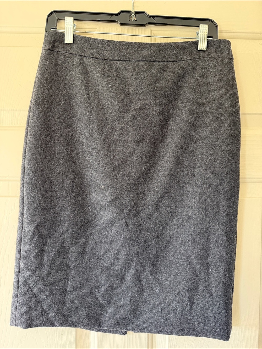 J. Crew Dark Charcoal Gray Pencil Skirt